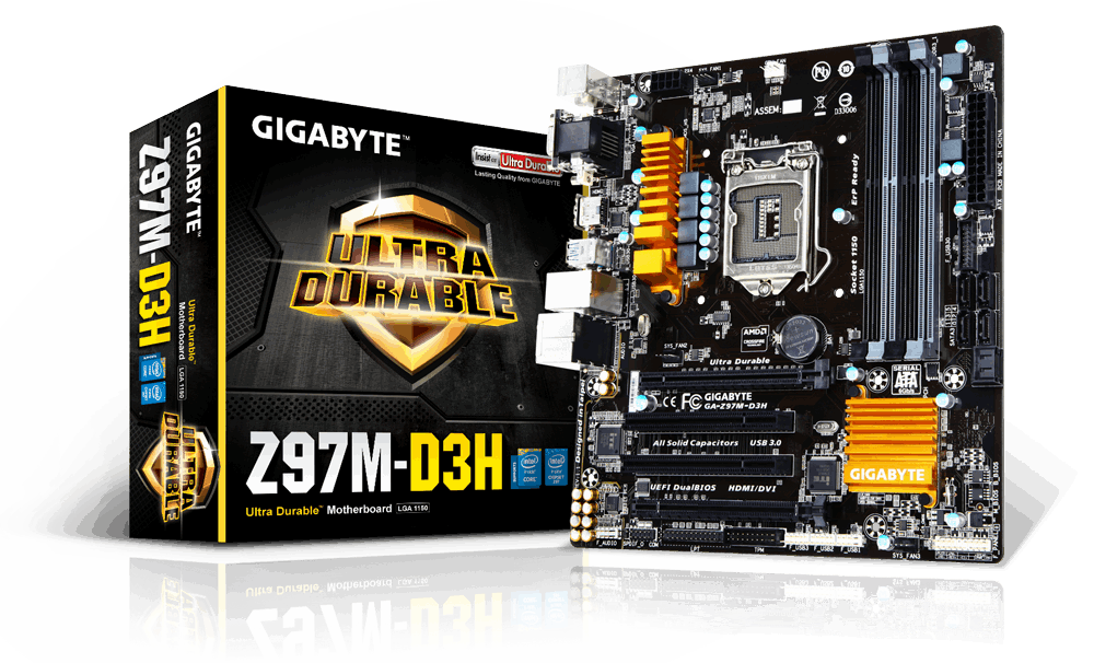 マザーボード GIGABYTE GA-Z97M-D3H LGA1150-