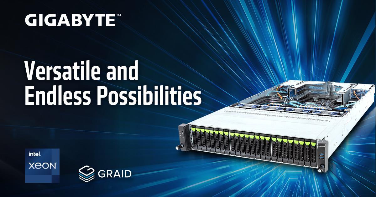 대만의 또 다른 기술 혁신! GIGABYTE, GRAID Technology와의 협업으로 고효율 컴퓨팅의 새로운 표준을 제정