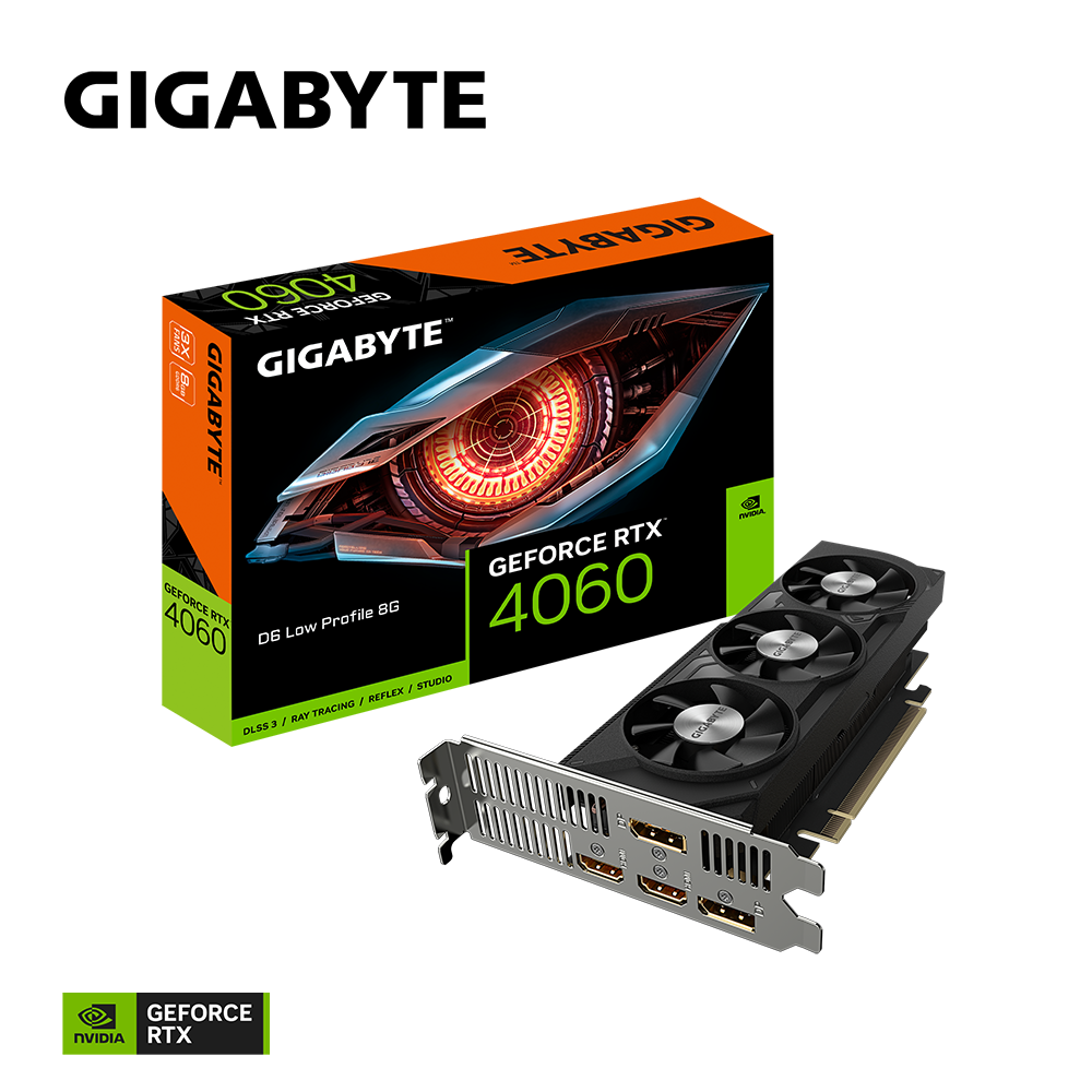 GeForce RTX™ 4060 D6 Low Profile 8G｜AORUS - GIGABYTE Hrvatska