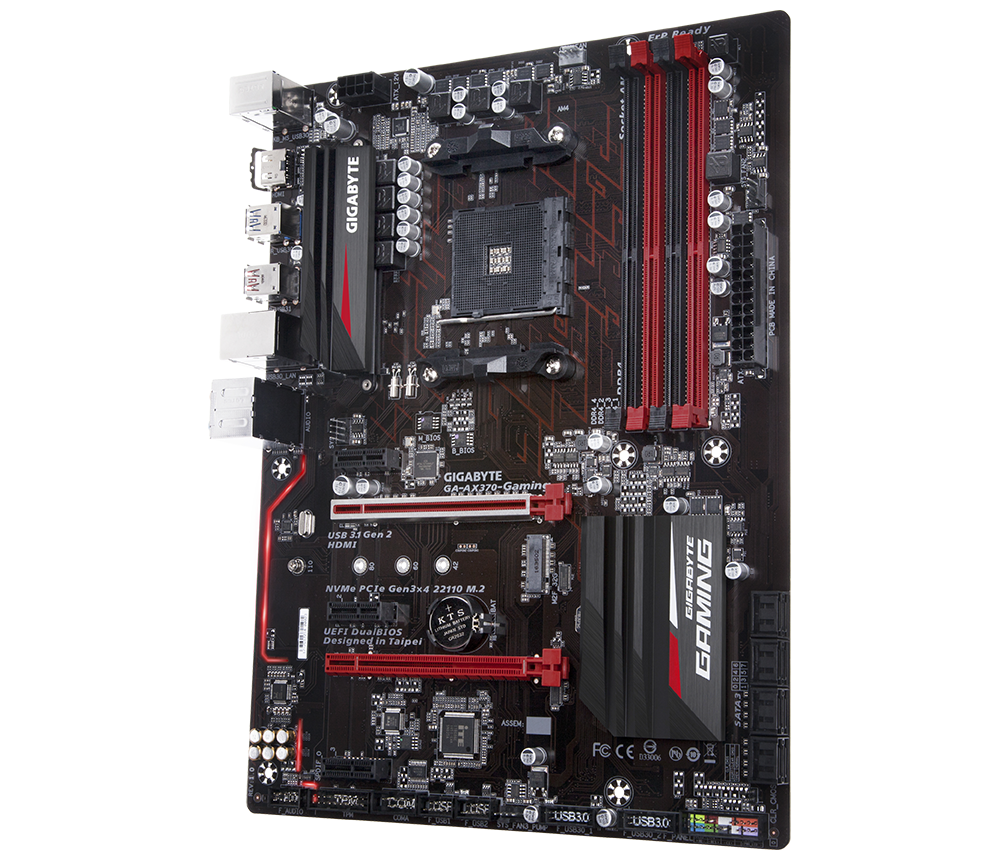 GA-AX370-Gaming (rev. 1.x) Key Features | Motherboard