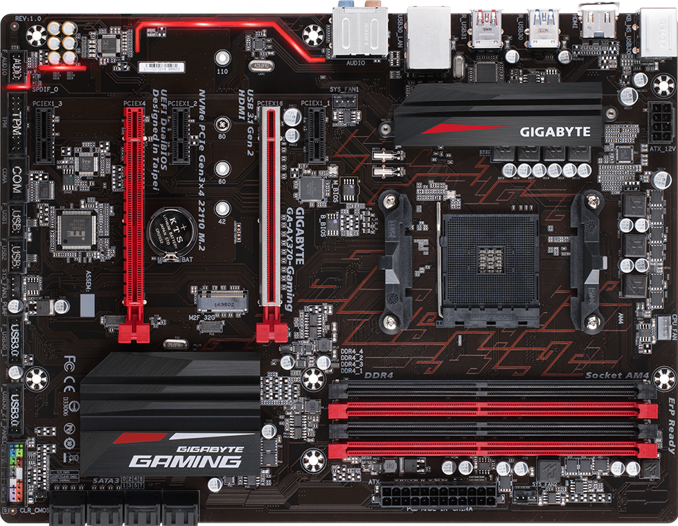 Tarjetas Madre - GA-AX370-Gaming