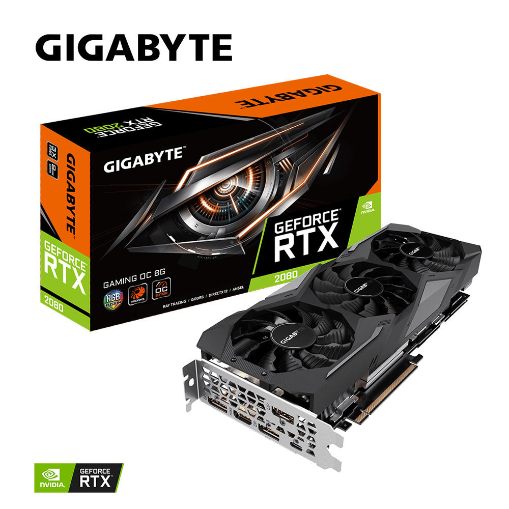 GIGABYTE グラフィックボード　RTX2080 ジャンク png