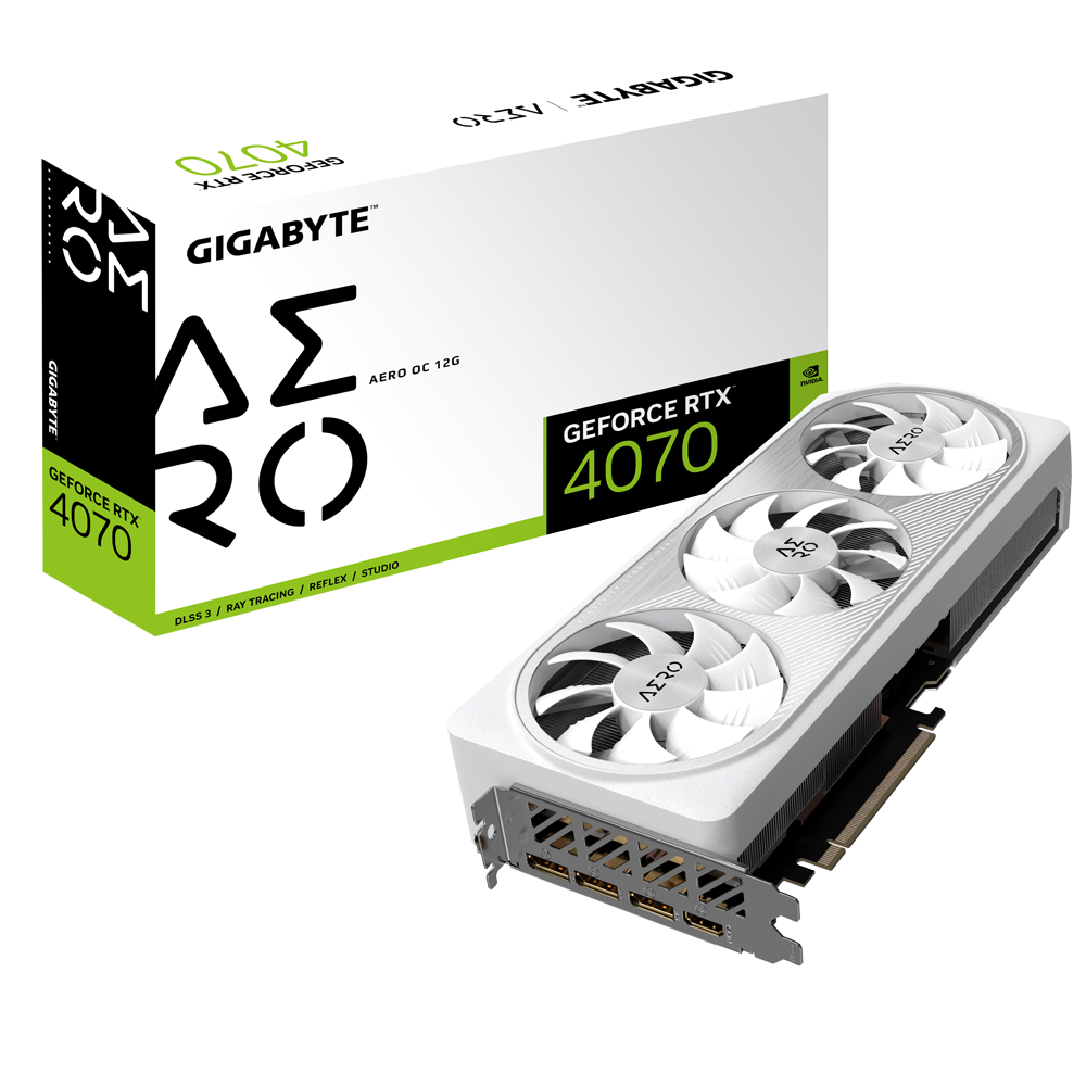 GeForce RTX™ 4070 AERO OC 12G Key Features