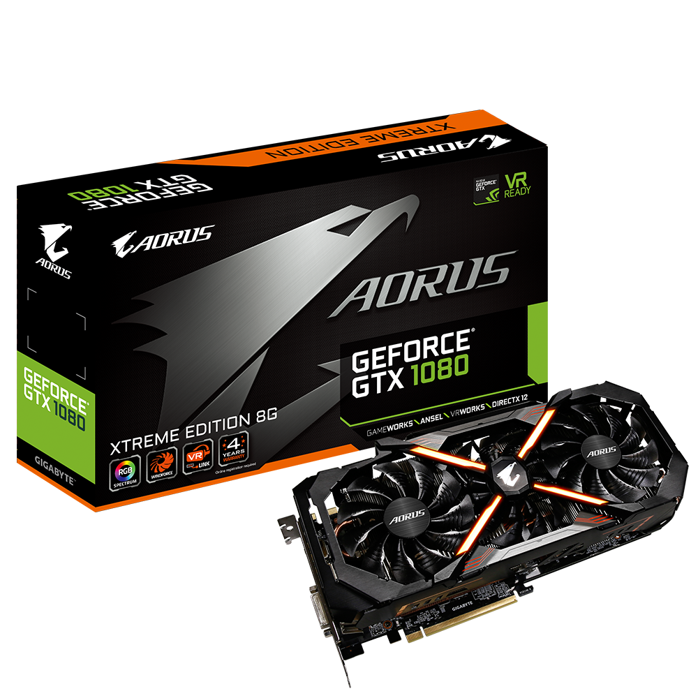 AORUS GeForce® GTX 1080 Xtreme Edition 8G Key Features | Graphics 