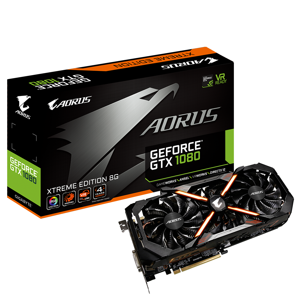 AORUS GeForce® GTX 1080 Xtreme Edition 8G 主な特徴 | グラフィック 