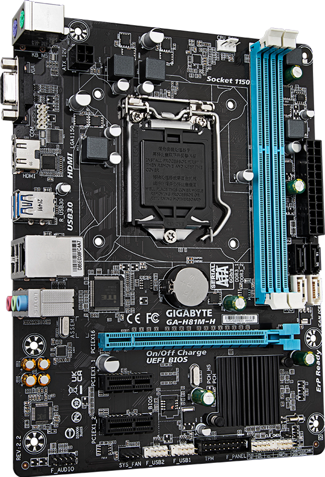 GA-H81M-H (Rev. 2.2) Motherboard Support - GIGABYTE Global