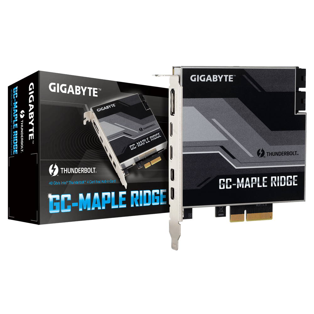 GIGABYTE Thunderbolt 4 拡張カード新製品 | ニュース - GIGABYTE Japan