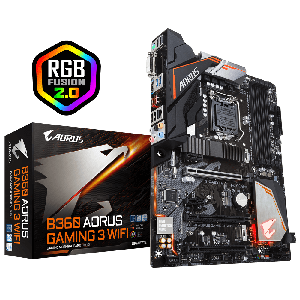 B360 AORUS GAMING 3 WIFI AORUS GIGABYTE Global