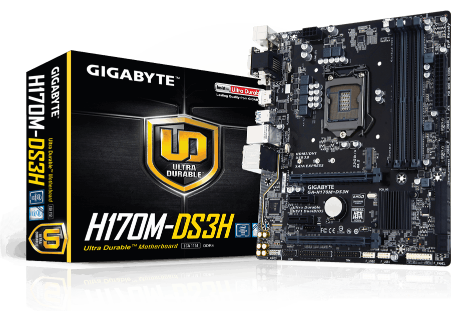 Moederbord - GA-H170M-DS3H