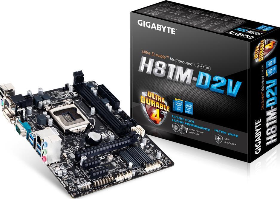 Mainboards - GA-H81M-D2V