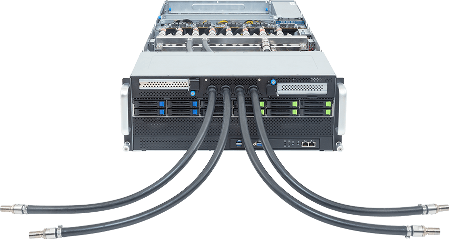 G494-SB0-LAP1 - HPC/AI Server - Intel® Xeon® 6700/6500-Series Processors - 4U DP 8 x PCIe Gen5 GPUs DLC
