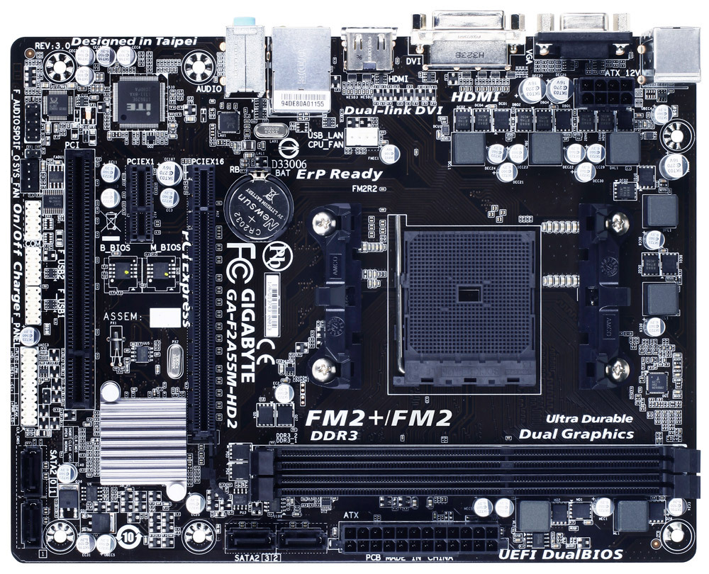 GA-F2A55M-HD2 (rev. 3.0) Gallery | Motherboard - GIGABYTE Global