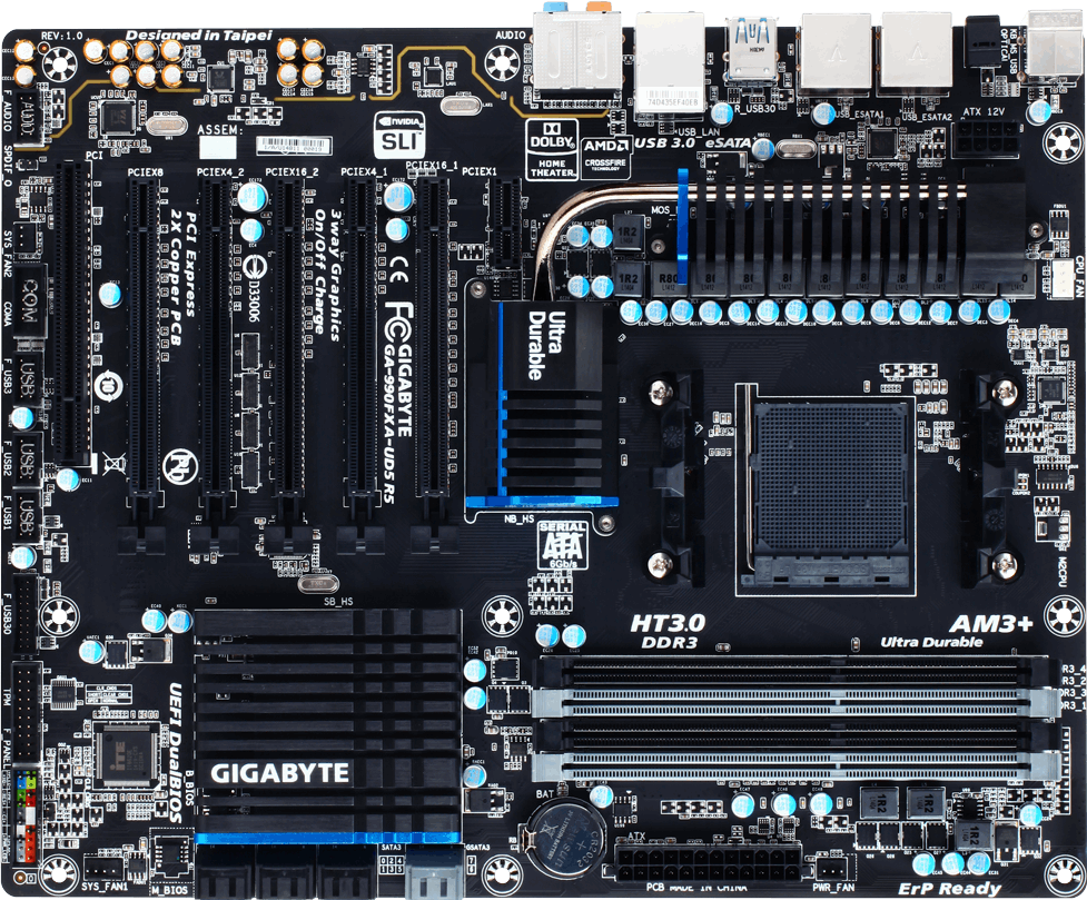 GA-990FXA-UD5 R5 (Rev. 1.0) マザーボード - GIGABYTE Japan