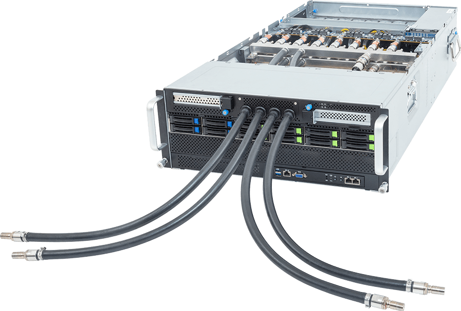 G494-SB0-LAP1 - HPC/AI Server - Intel® Xeon® 6700/6500-Series Processors - 4U DP 8 x PCIe Gen5 GPUs DLC