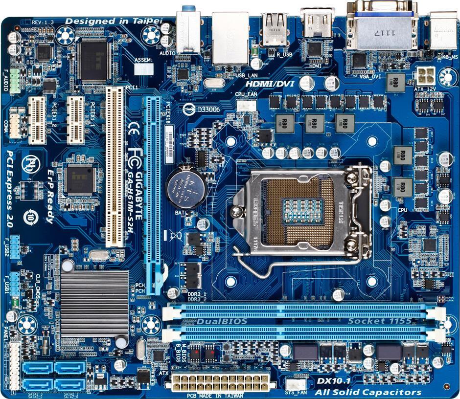 GA-H61M-S2H (Rev. 1.3) マザーボード - GIGABYTE Japan