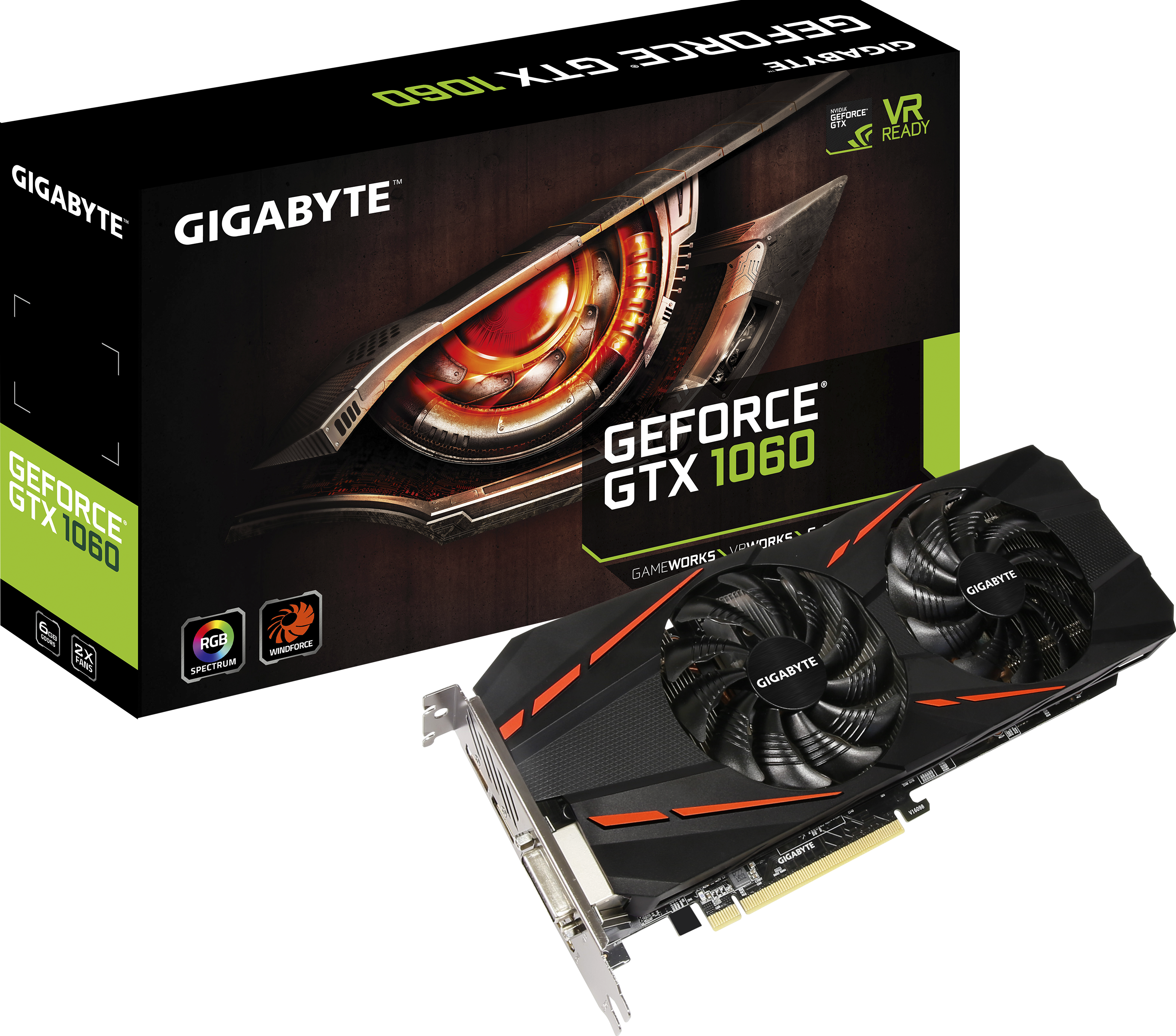 Graphics Card - GeForce® GTX 1060 D5 6G