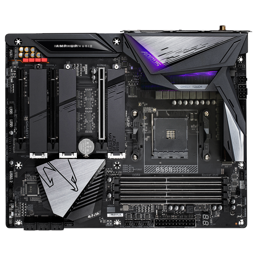 B550 AORUS MASTER (rev. 1.0) Caractéristiques