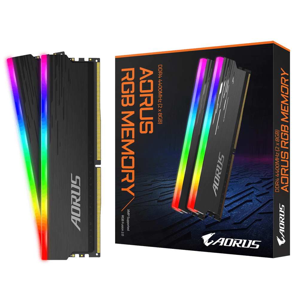 AORUS RGB Memory DDR4 16GB (2x8GB) 4400MT/s Key Features | Memory 