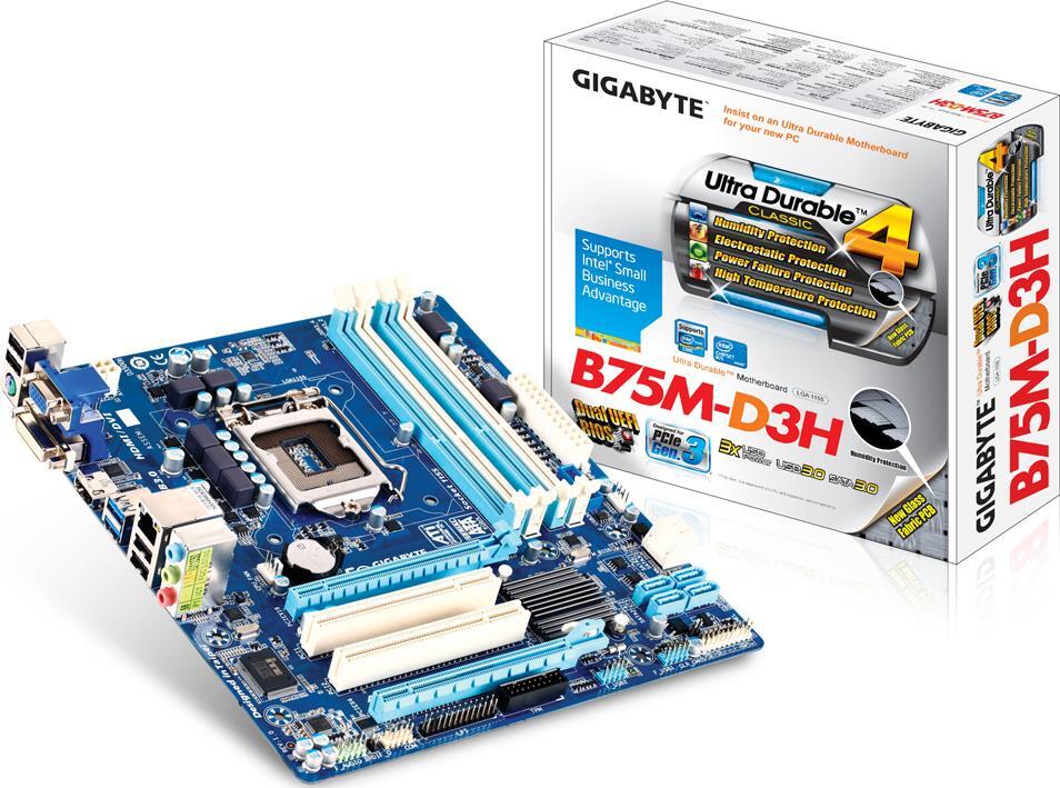 Motherboard - GA-B75M-D3H