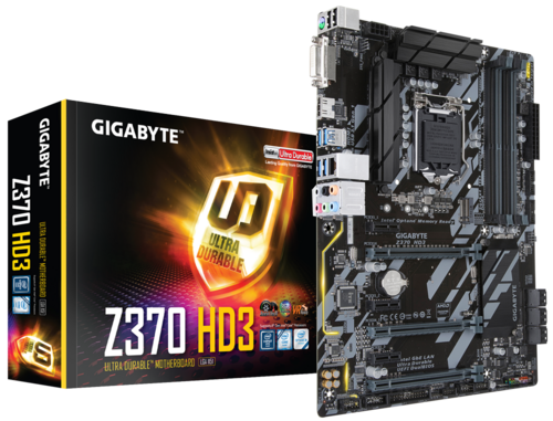 Z370 HD3 ‏(rev. 1.0)‏ - اللوحة الرئيسية