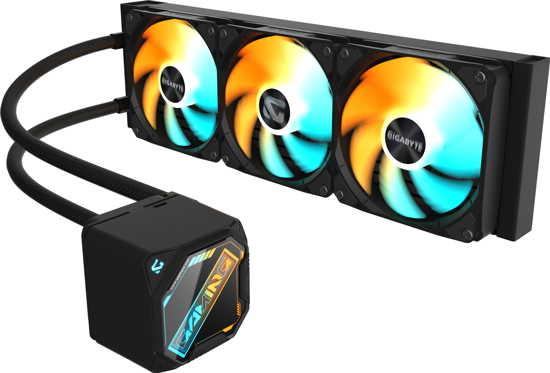 GIGABYTE GAMING 360 Siyah tam ürün görünümü