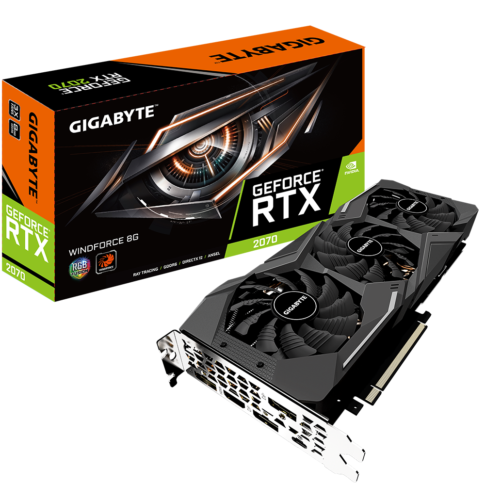 GeForce RTX™ 2070 WINDFORCE 8G Besonderheiten | Grafikkarten 