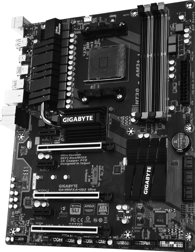 Board Gigabyte Ga-990fxa-ud5 Para Repuestos O Reparación | Cuotas sin