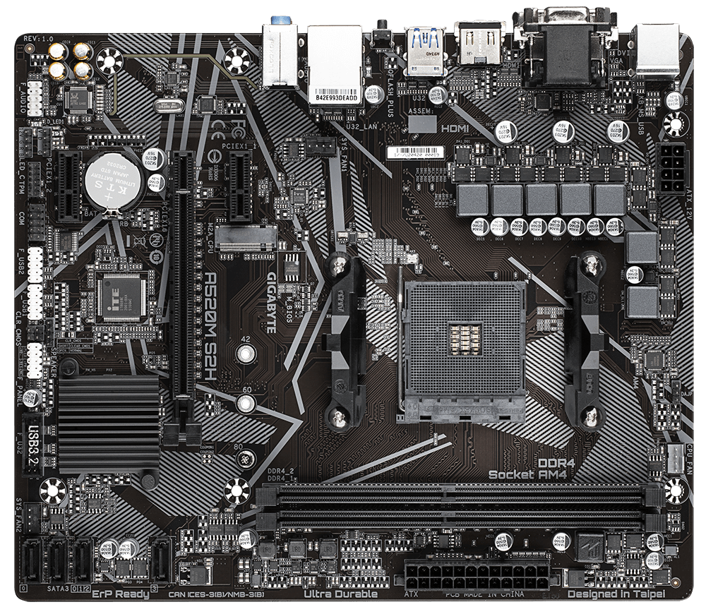 A520M S2H｜AORUS - GIGABYTE Deutschland