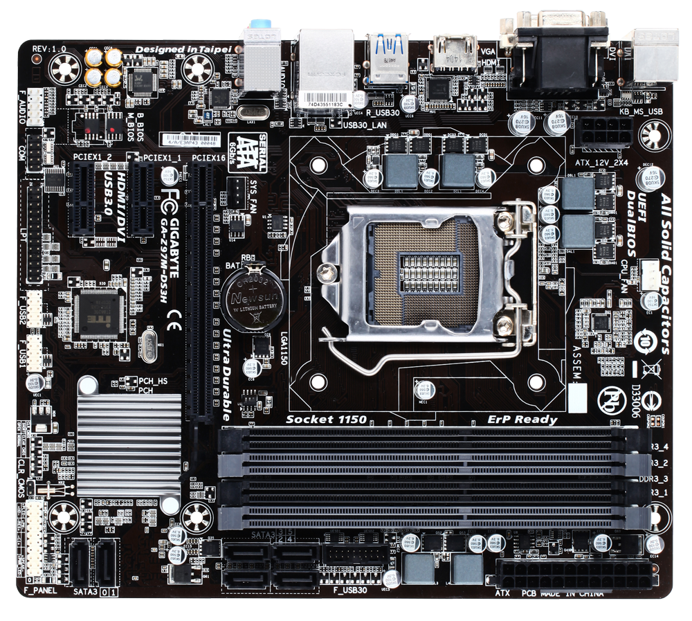 GA-Z97M-DS3H (rev. 1.1) Overview | Motherboard - GIGABYTE Global