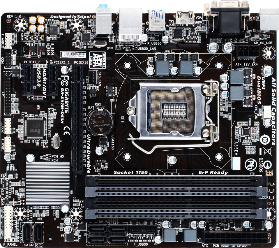 Motherboard - GA-Z97M-DS3H