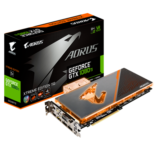 AORUS GeForce® GTX 1080 Ti Waterforce WB Xtreme Edition 11G 主な 