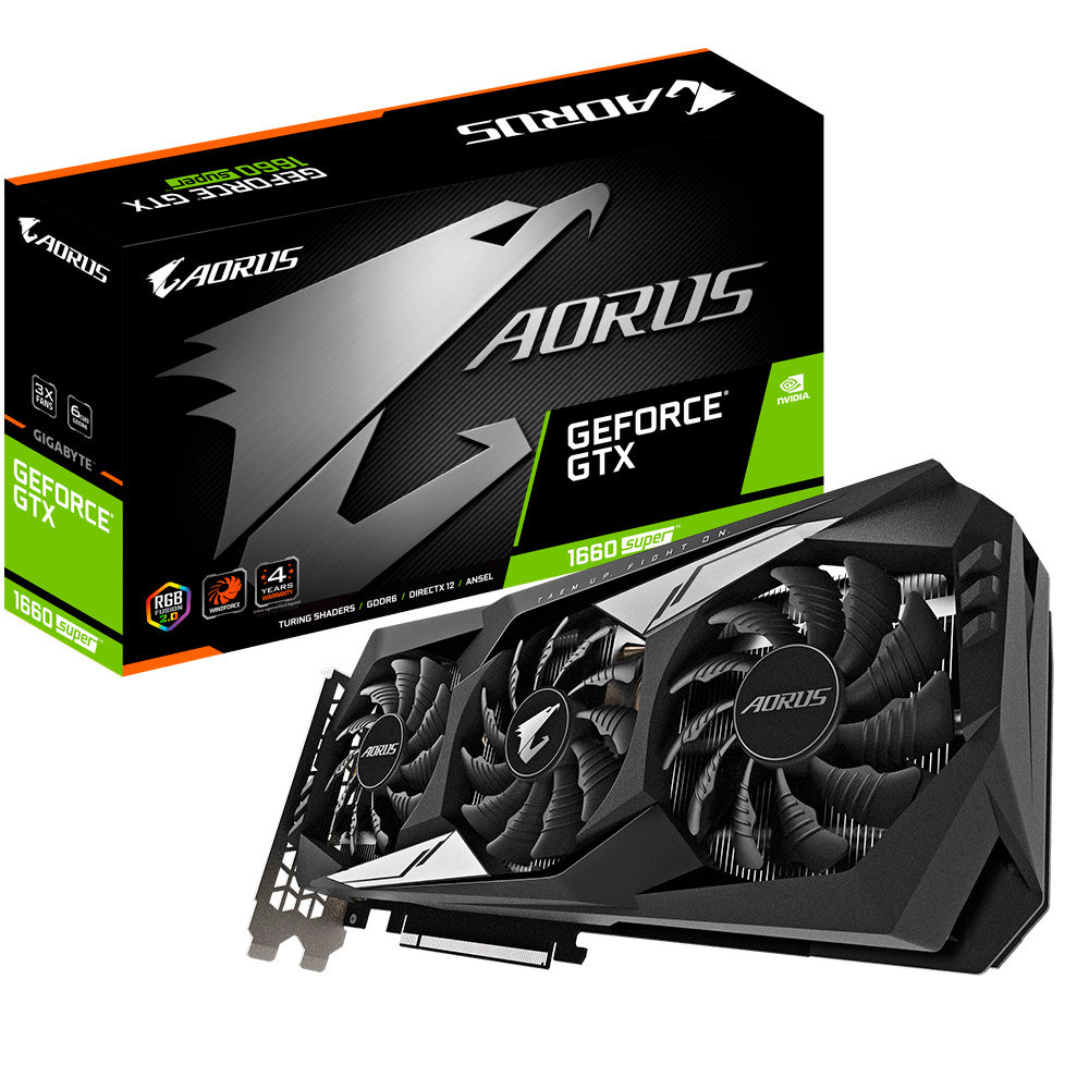 AORUS GeForce® GTX 1660 SUPER™ 6G｜AORUS - GIGABYTE Global