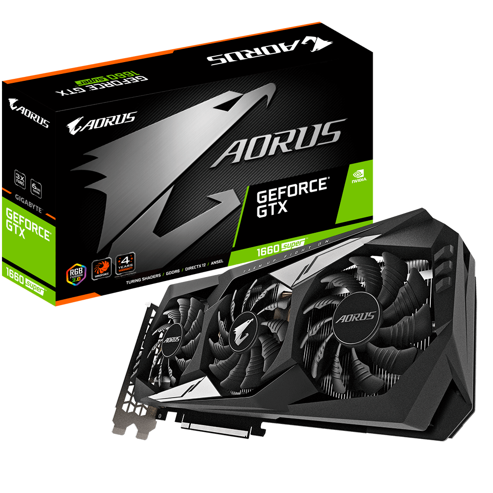 AORUS GeForce GTX 1660 SUPER 6G Key Features Graphics Card