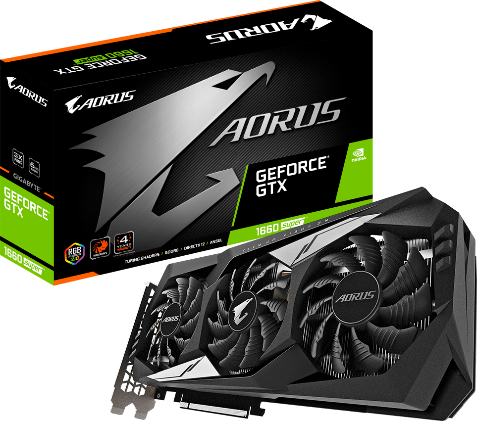 Tarjetas de Video - AORUS GeForce® GTX 1660 SUPER™ 6G