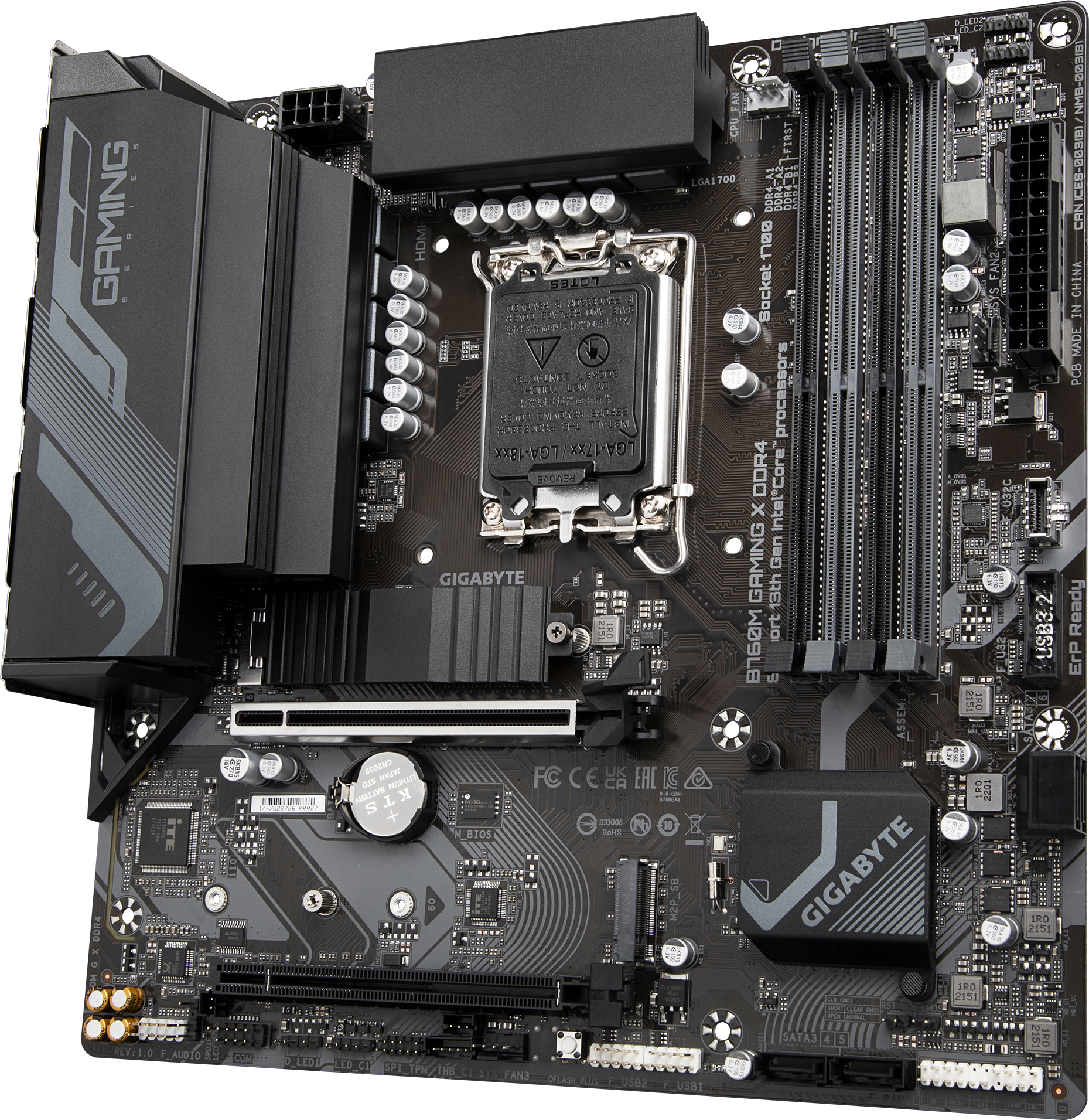 B760M GAMING X DDR4 (Rev. 1.0) Motherboard - GIGABYTE Global