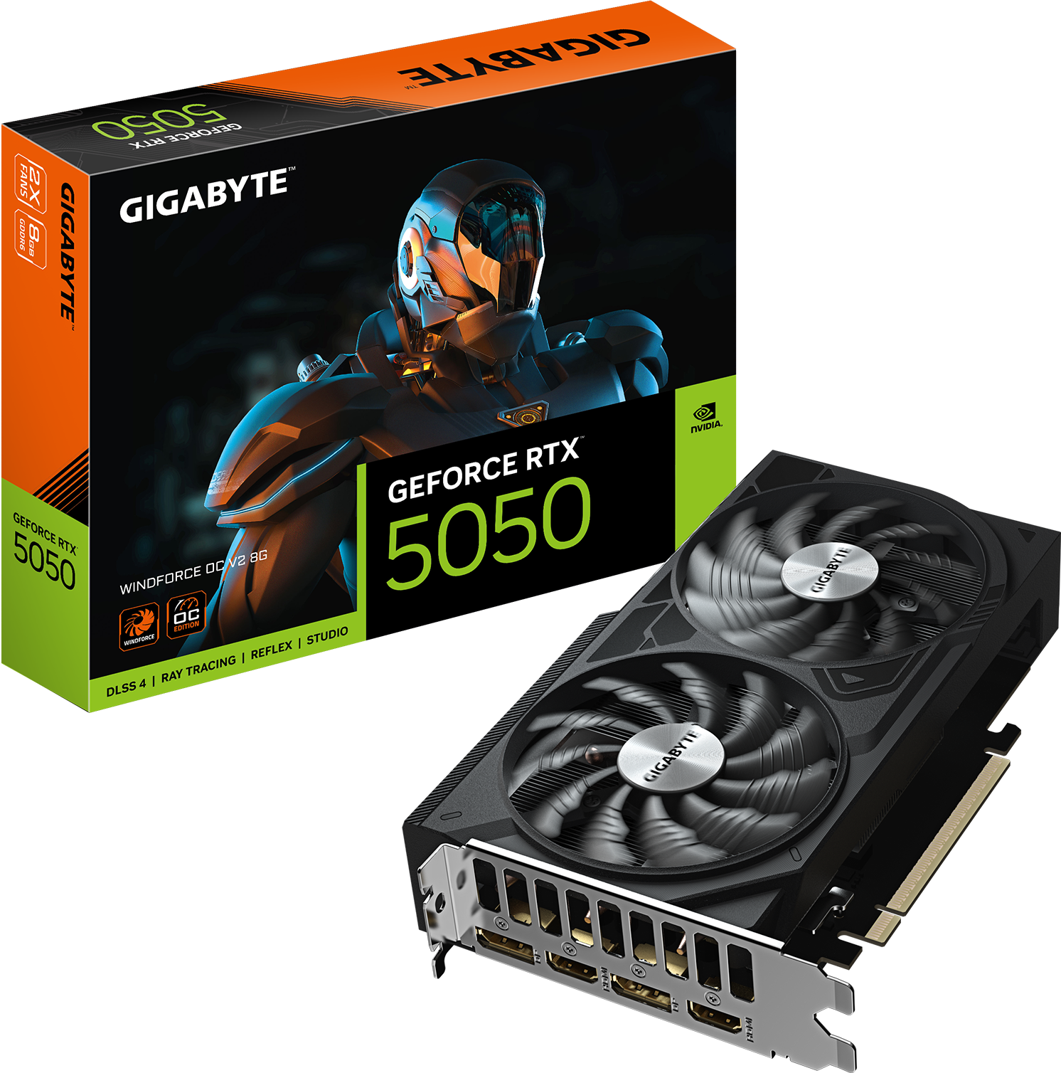 【極美品】GIGABYTE RTX 5050 OC Low Profile 8G GIGABYTE GeForce RTX 5050 OC Low Profile 8GB GDDR6 PCI Express 5.0