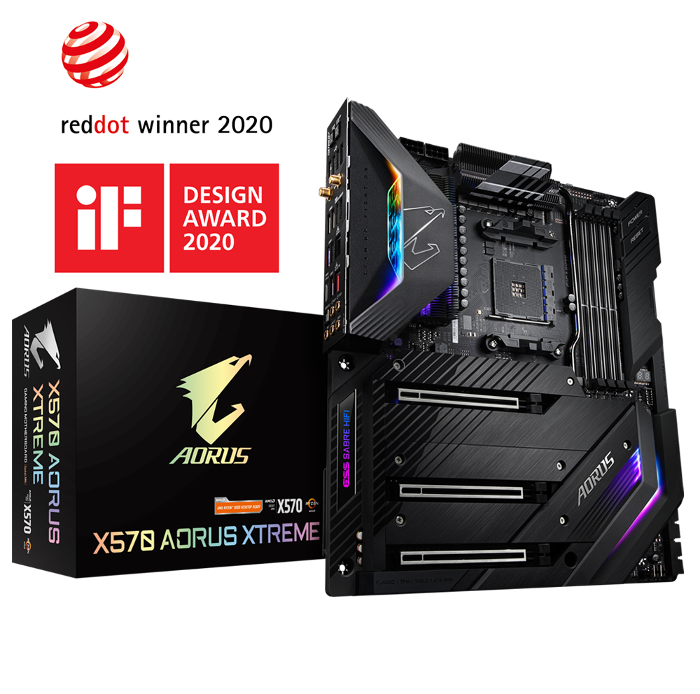 ゲーミングPC GIGABYTE X570 + 32GB メモリ + CPUAORUS