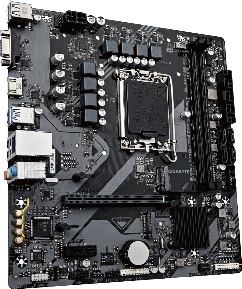 B760M H (Rev. 1.0) - GIGABYTE Global