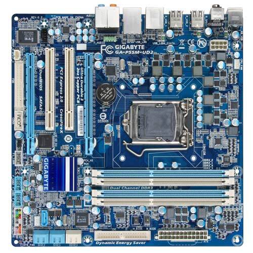 マザボ GIGABYTE GA-P55M-UD2    CPU  メモリ付