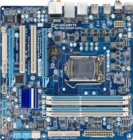 Motherboard - GA-P55M-UD2