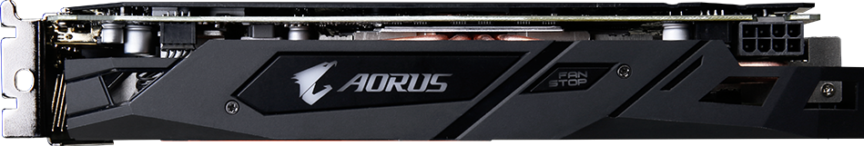Carte Graphique GIGABYTE AMD Radeon RX570 AORUS 4 Go GDDR5 - PCI-E, DP, DVI, HDMI