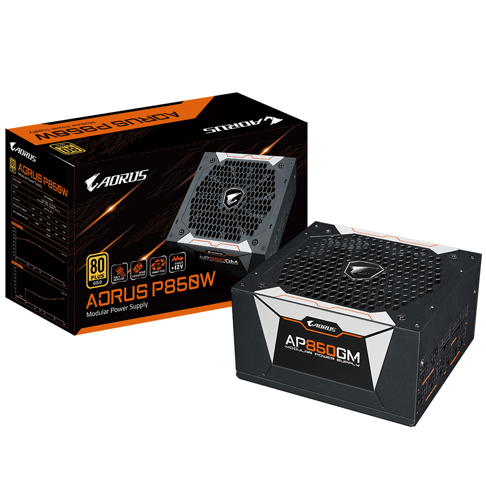〈新品未使用〉AORUS P850W AORUS P850W 80+ GOLD Modular Key Features | Power Supply
