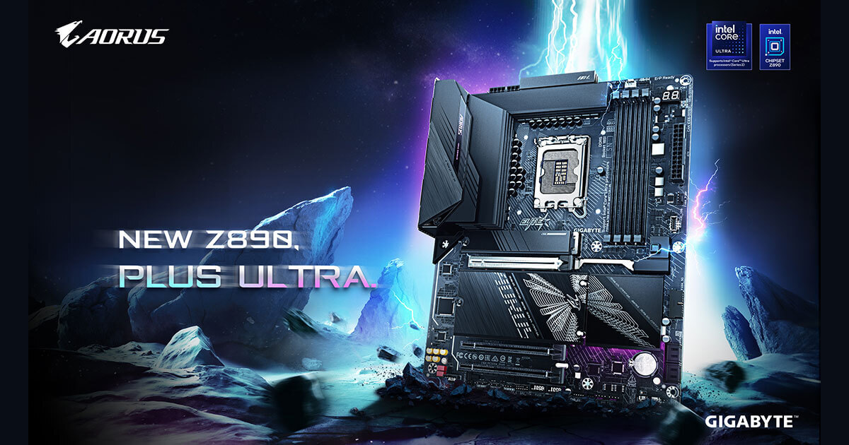 GIGABYTE dévoile les cartes mères de la série Z890 PLUS : la nouvelle référence en matière de performances nouvelle génération