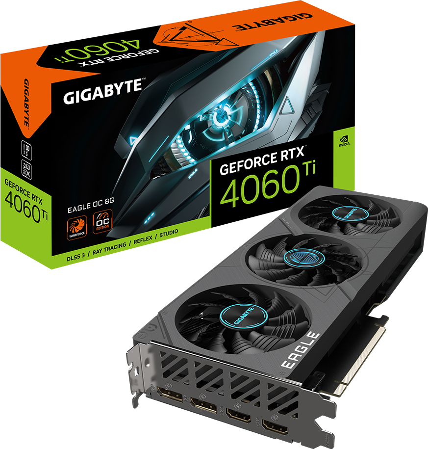 GIGABYTE製 GeForce RTX4060Ti 8GB EAGLE OC 35327