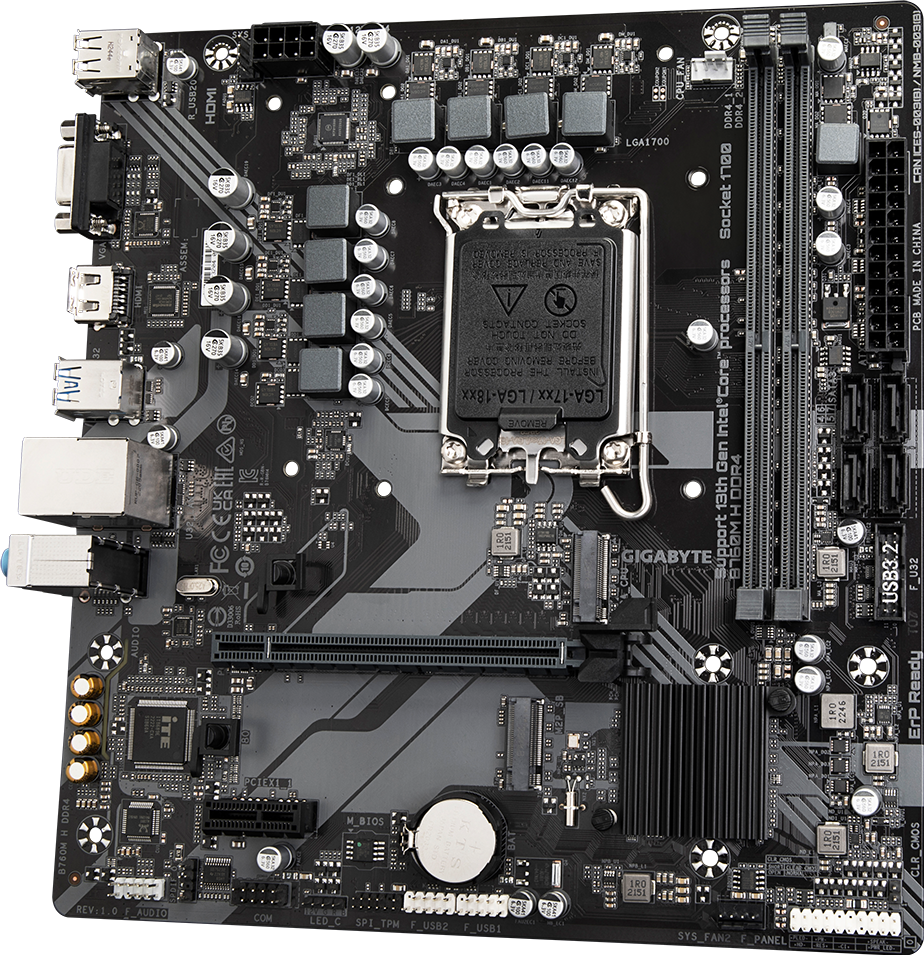 B760M H DDR4 (Rev. 1.0) - GIGABYTE Japan