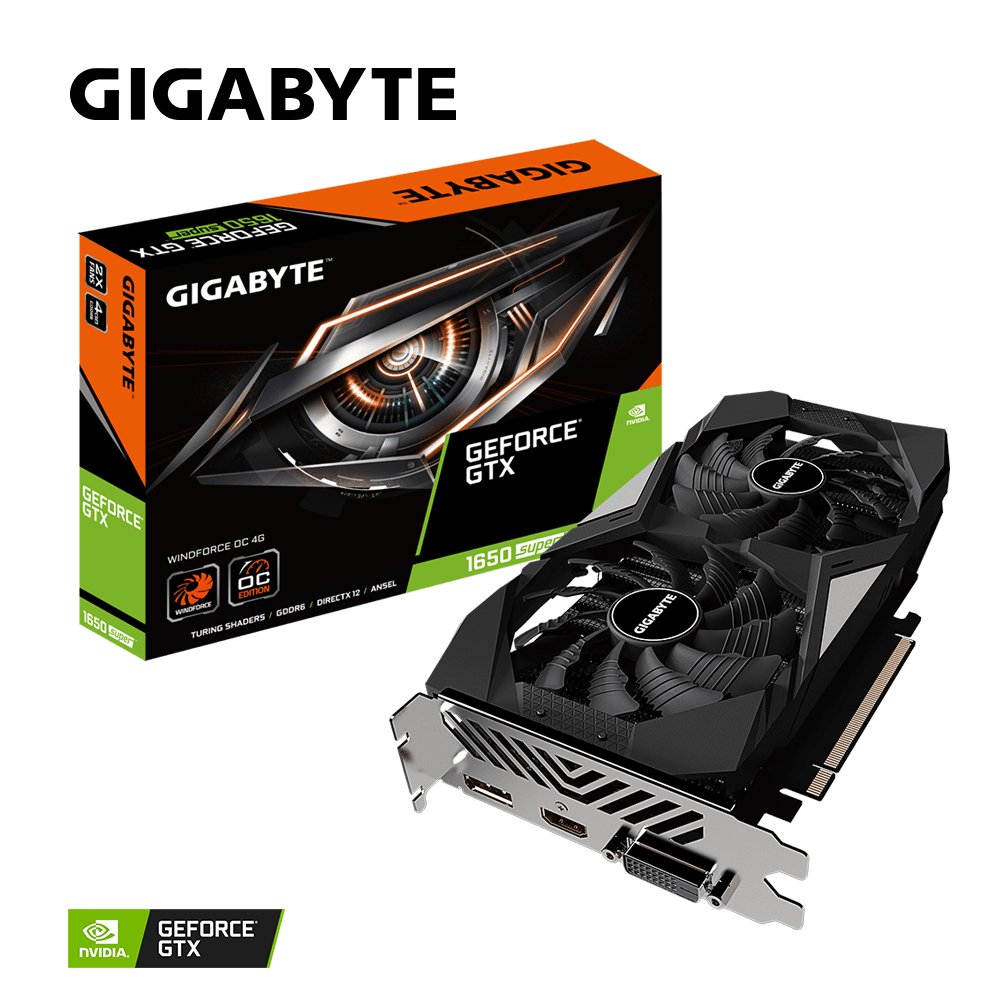 Geforce Gtx 1650 Super Windforce Oc 4g Key Features Graphics Card Gigabyte Global