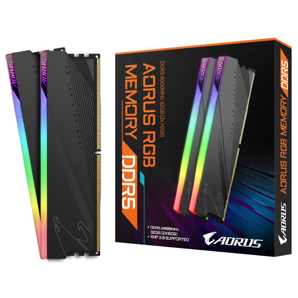 AORUS RGB Memory DDR5 32GB (2x16GB) 6000MT/s Key Features