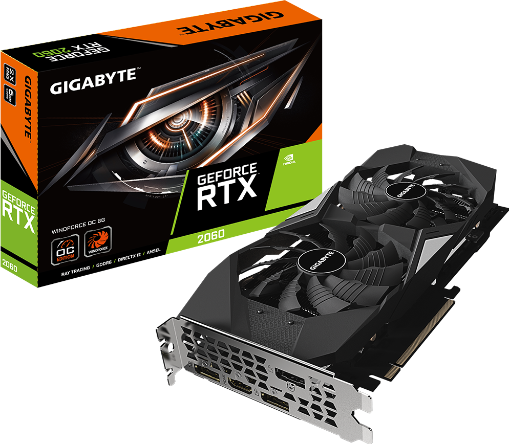 グラフィックスカード - GeForce RTX™ 2060 WINDFORCE OC 6G