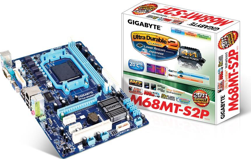 Placas-mãe - GA-M68MT-S2P