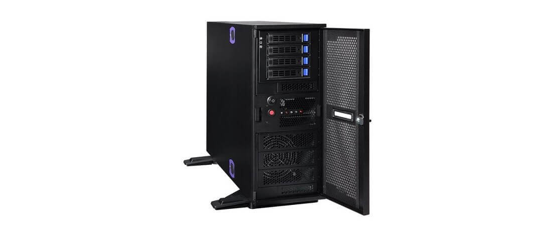 GIGABYTE's W281-G40 excels at multitasking and parallel computing. (Images provided by GIGABYTE)